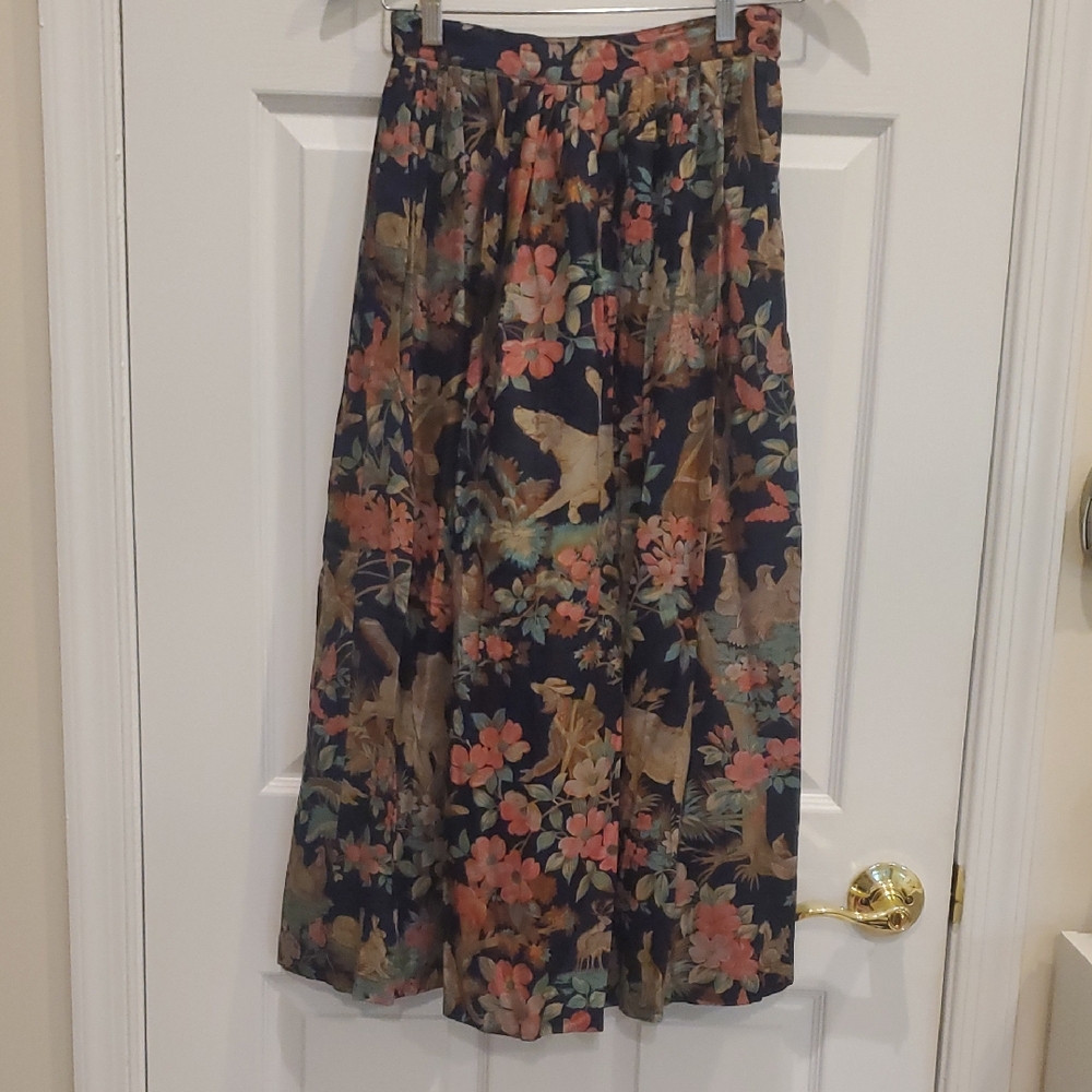 Herman Geist Floral Print Women's Skirt